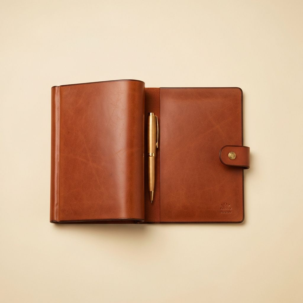 Premium Leather Journal Set