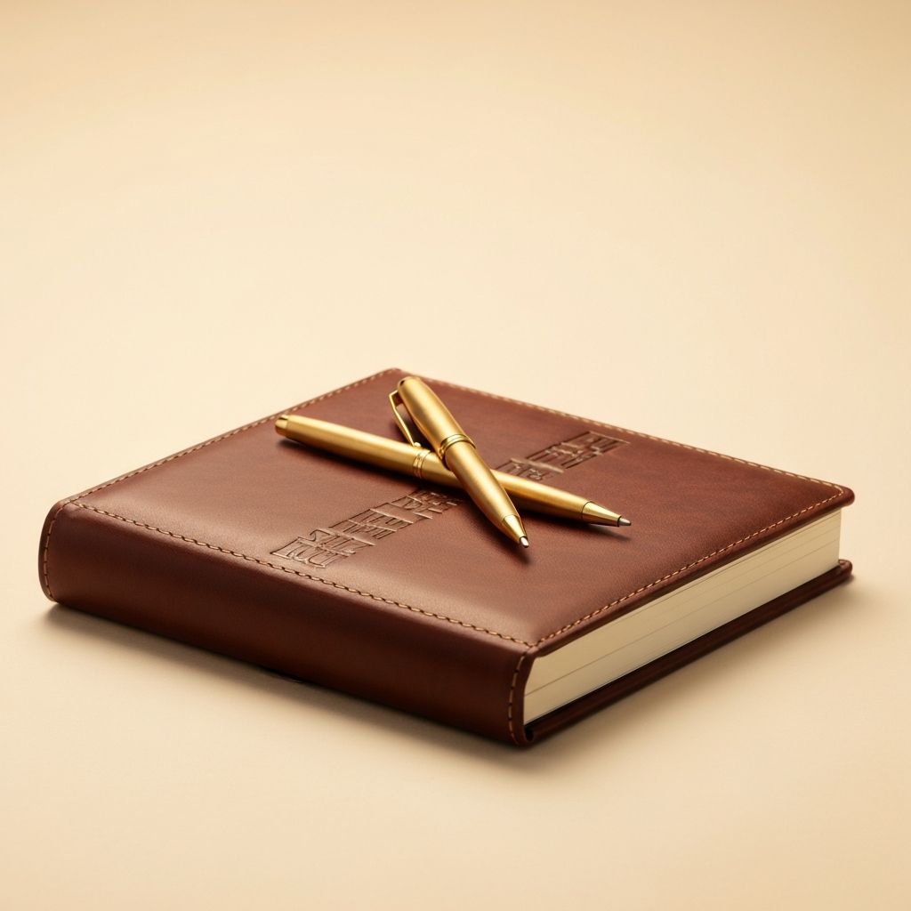 Leather Journal Set